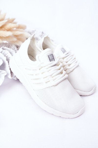 Chaussures de sport enfant baskets Big Star HH374215 blanc