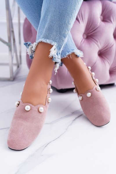 Women's Pink Lu Boo Milis Ballerinas