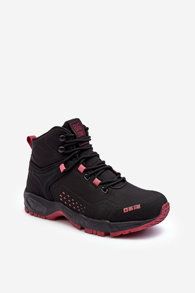 Chaussures de trekking pour hommes Trappers Memory Foam System Noir Big Star MM274562