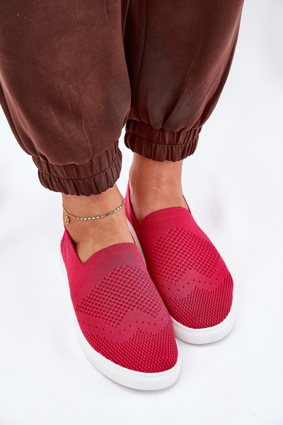 Damen Slip-on Sneakers Big Star FF274A605 Fuchsia