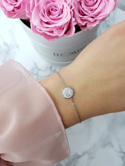 Damen-Kettenarmband Silber Selene