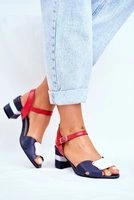 Blue || Nuances de rouge