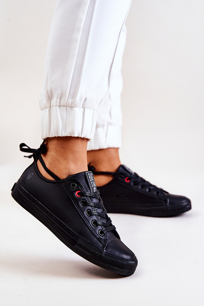 Baskets basses en cuir Big Star JJ274006 Noir