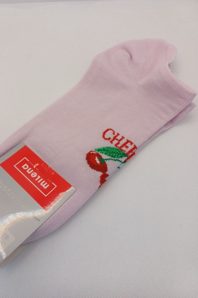 Damensocken CHERRIES Rosa