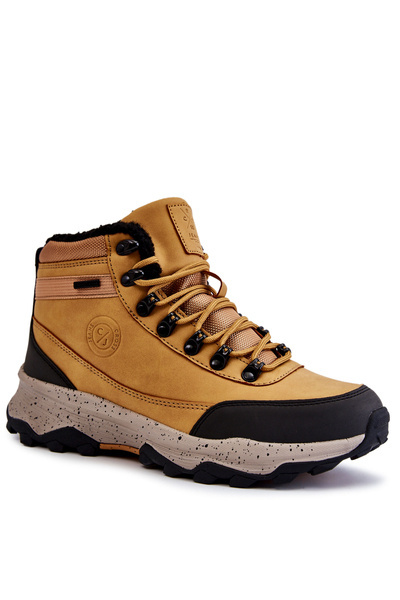 Chaussures de trekking chaudes pour hommes Cross Jeans KK1R4026C Camel
