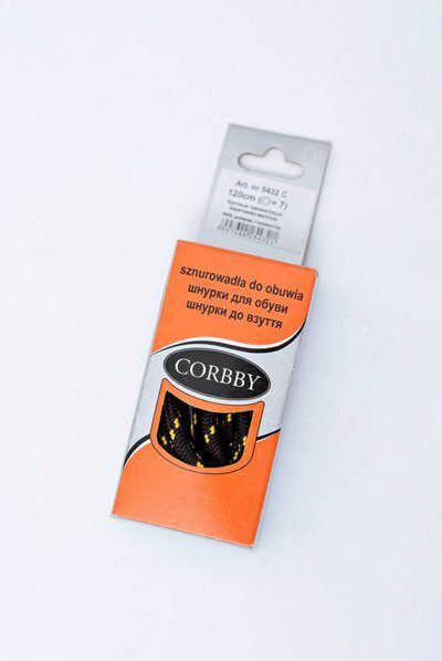 Lacets Trekking Marron Jaune CORBBY