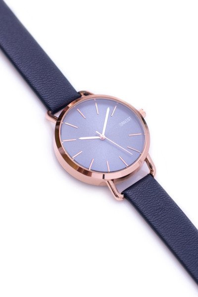 Montre Ernest Contero femme bleu marine
