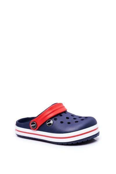 Children's Shoes Girl's Boy's Slides Crocs Navy