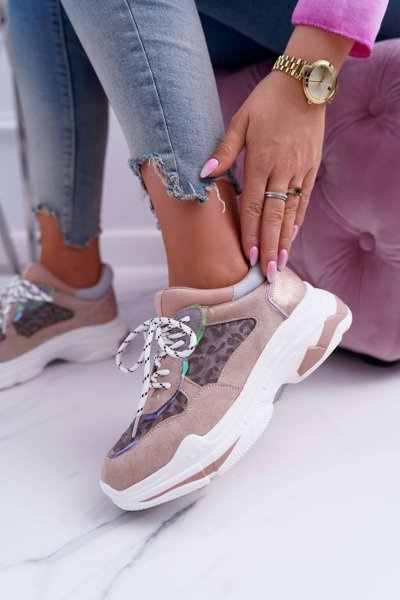 Pantofi sporturi sportive sportive pentru femei roz cabana roz