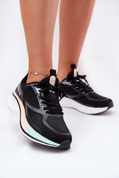 Pantofi Sport Femei Big Star RR274A160 HI-POLY SYSTEM Negri