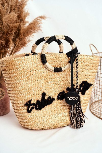 Sac panier en osier NOBO NBAG-XI0400-C015