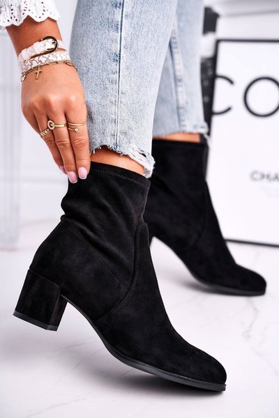 Bottes pour femmes à talons hauts Sergio Leone Noir BT151