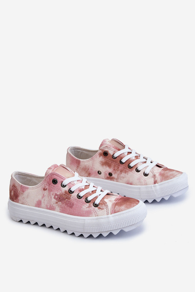 Baskets Basses à la Mode Big Star LL274044 Rose-Beige