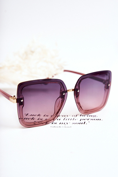 Modische Damen-Sonnenbrille V130045 Violett