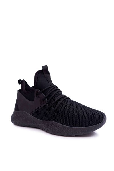 Chaussures de sport légères pour hommes noires Regor