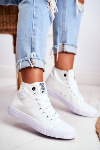 Adidaje înalte pentru femei Star Big FF274A171 White