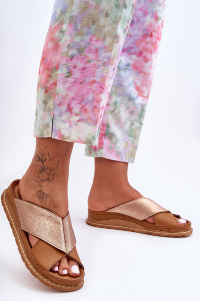 Chaussons Profilés en Cuir Maciejka 04986-29 Marron