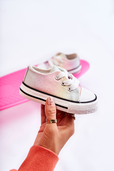 Baskets Enfant Nouées Multicolores Effy