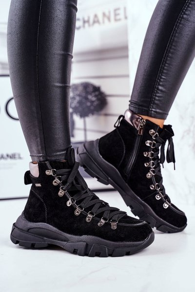Chaussures de Trekker Femme Cuir Daim Big Star GG274893
