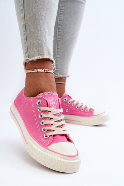 Niedrige Damensneaker Big Star NN274271 Rosa