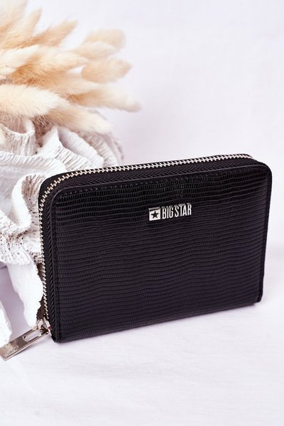 Small Wallet Big Star HH674007 Black