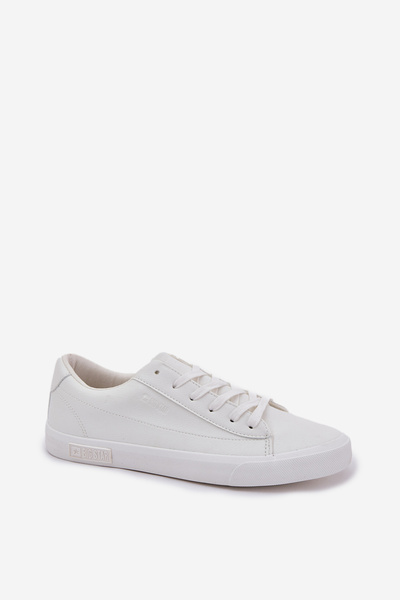 Adidași Clasic Bărbați Jos Din Piele Eco Big Star NN174250 Albi