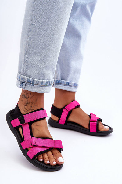 Women's Sport Sandals 4F 4FSS23FSANF014-55S Fuchsia