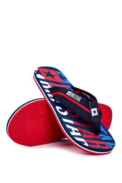 Tongs pour hommes Big Star Navy DD174659