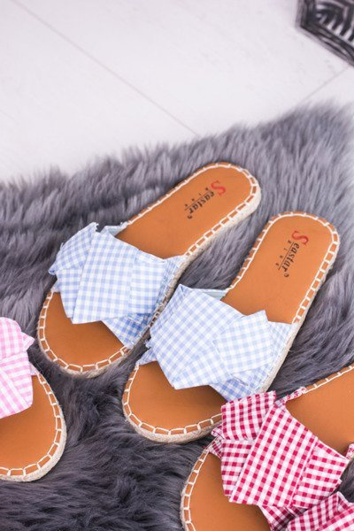 Női csokornyakkendő Flip Flop, Pin-up lány kék