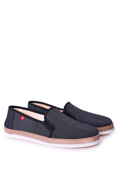 Férfi espadrillák Big Star HH176002 sötétkék