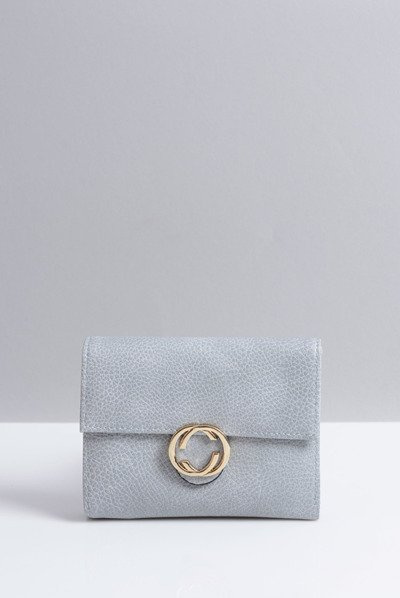 Small Women's Grey Wallet Purse