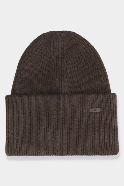 4F Women's Winter Hat 4FAW23ACAPF293-80S Brown