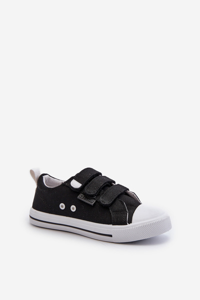 Kids' Velcro Sneakers Big Star NN374118 Black