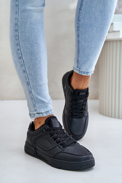 Női Sneakers Big Star OO274A551 Hi-Poly System Fekete