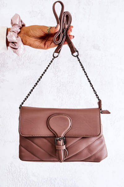 Petit sac à main matelassé Cappucino Hailee