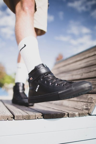 Adidaje înalte pentru bărbați Big Star Black Y174020