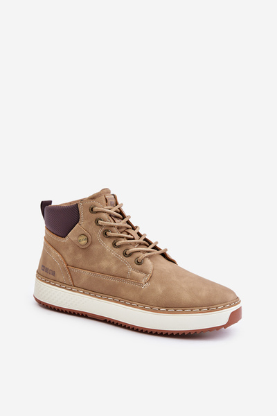 Bottes à lacets pour hommes Big Star OO174560 Hi-Poly System marron