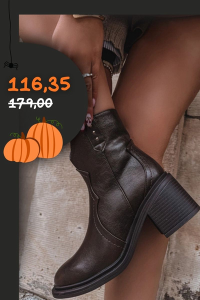 Bottes féminines isolantes à talon chocolat Brilynn