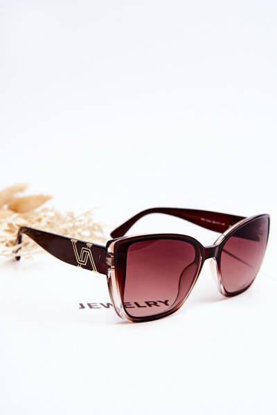 Sonnenbrille mit UV400 Prius V202 Dekoration Braun