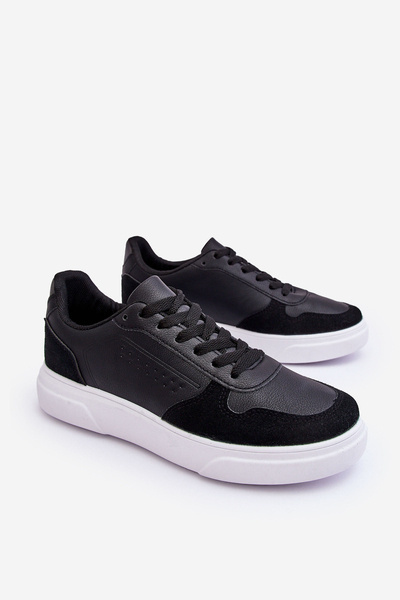 Sportschuhe zum Schnüren für Herren Schwarze Castiel