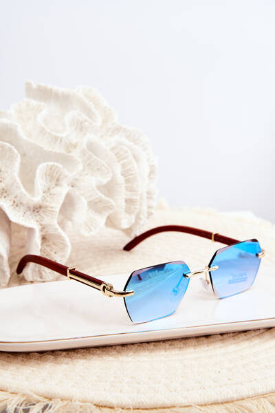 Lunettes de soleil marron UV400 pour femmes