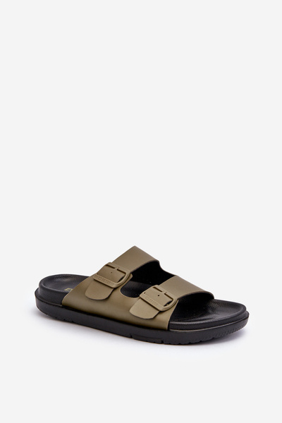 Leichte Schaumstoff-Sandalen Herren Big Star MM174324 Dunkelgrün