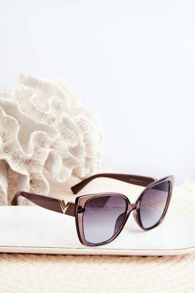 Lunettes de soleil violettes pour femmes