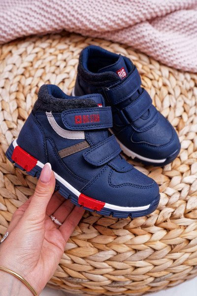 Children's High Boots Boys Big Star Navy Blue EE374065