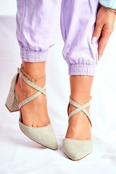 Escarpins aiguilles pour femmes Vert Traffic