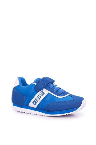 Gyermek sportcipő Big Star tépőzáras kék FF374133