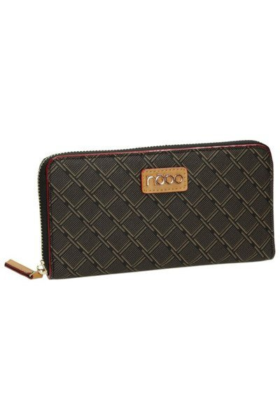 NOBO Große Damen-Geldbörse NPUR-F0080-C017 Braun