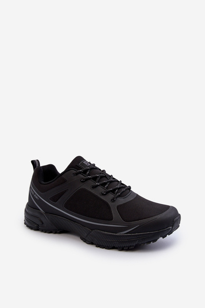 Chaussures de sport de trekking noires pour hommes Menesio