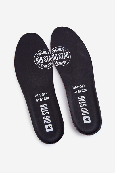 Talpbetét Cipők BIG STAR Memory Foam System 2 pár fekete