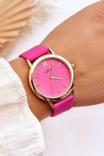 Montre Caoutchouc Femme Giorgio&Dario Fuchsia